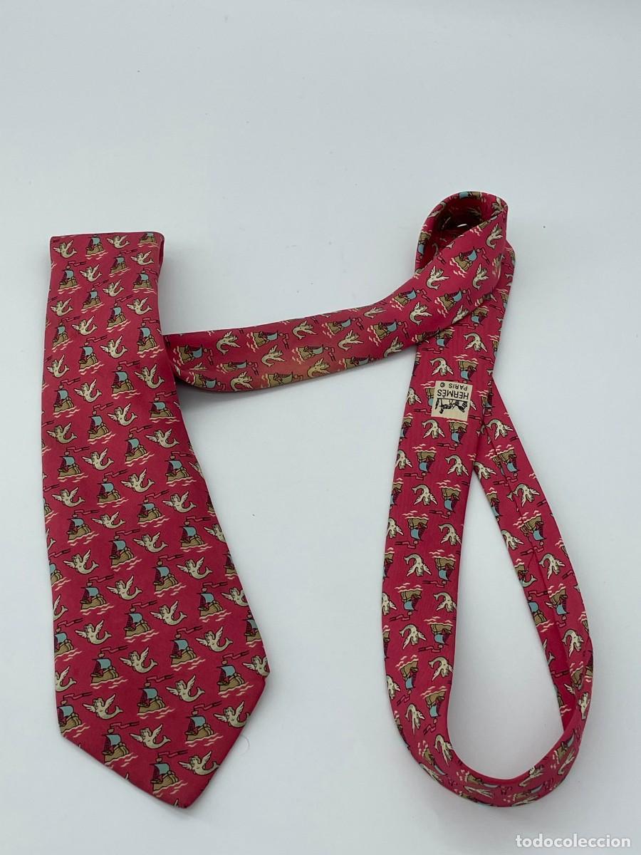 Vintage: Hermes. Corbata vintage. - Foto 6