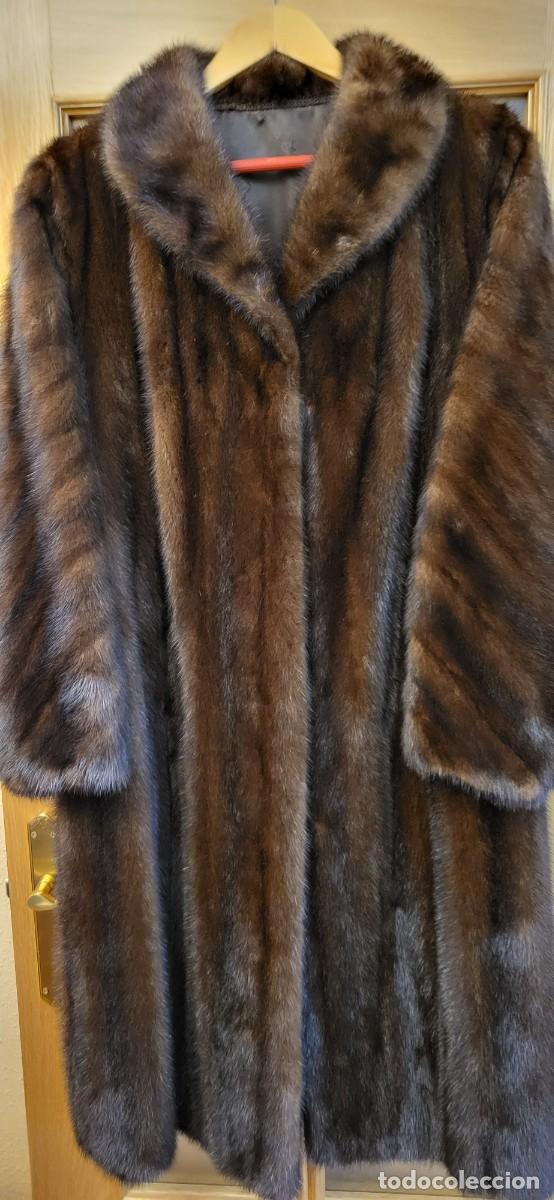 Vintage: Abrigo Vis&oacute;n Aut&eacute;ntico Lomos Vison Mahogany | Vallespir Ca&ntilde;ellas Mallorca | Largo 7/8