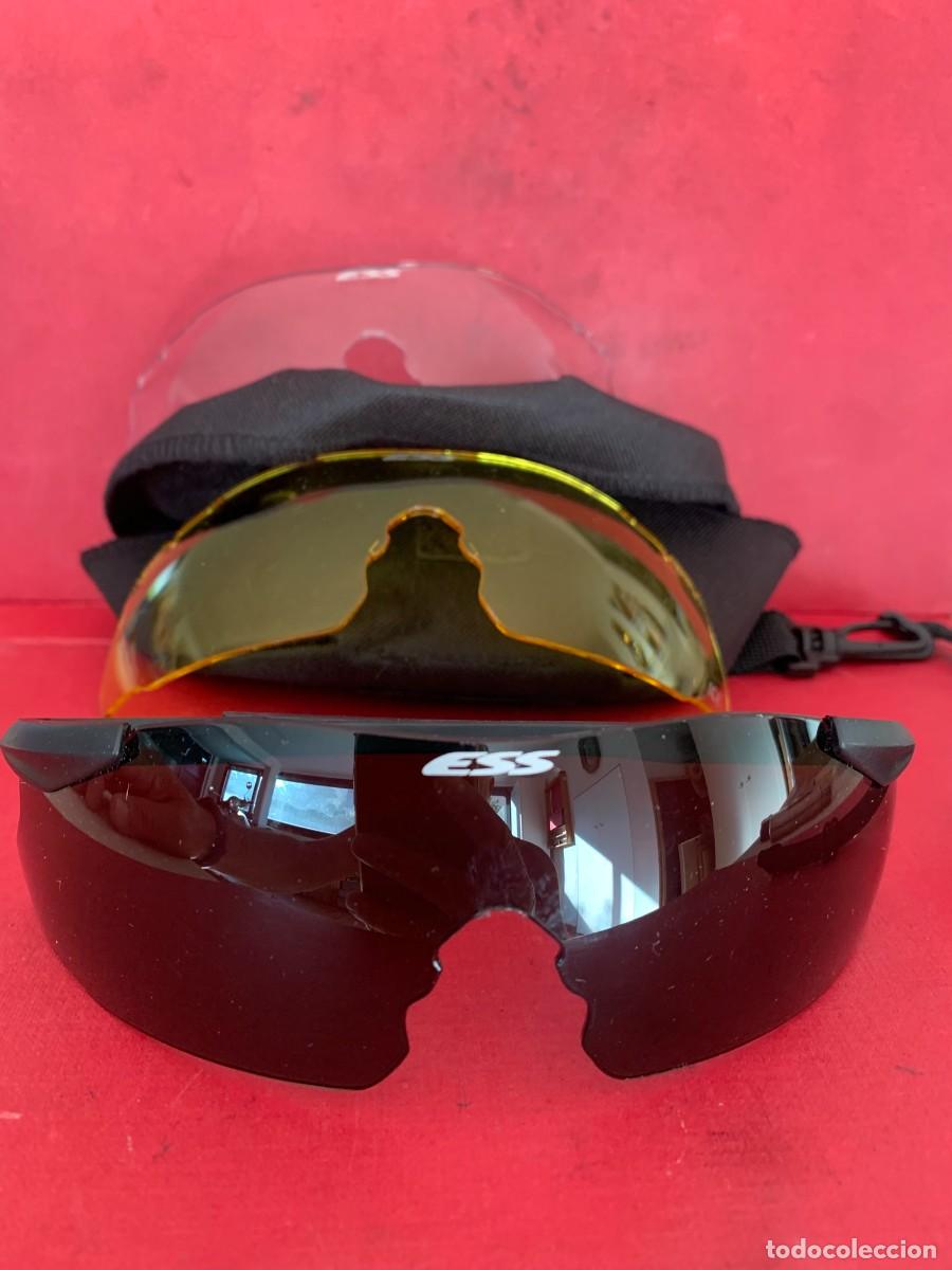 Vintage: GAFAS DE SOL ESS ICE Balistic Combat negras NUEVAS