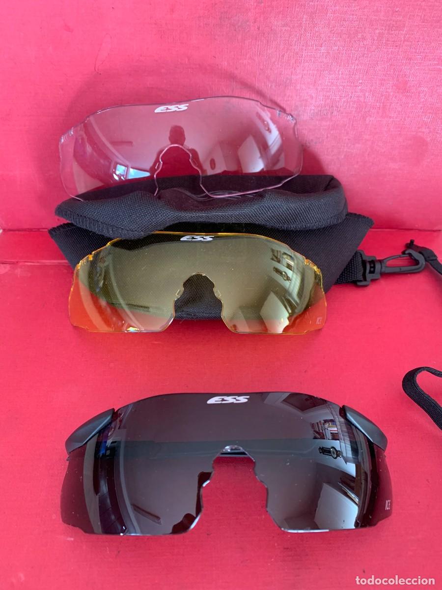 Vintage: GAFAS DE SOL ESS ICE Balistic Combat negras NUEVAS - Foto 2