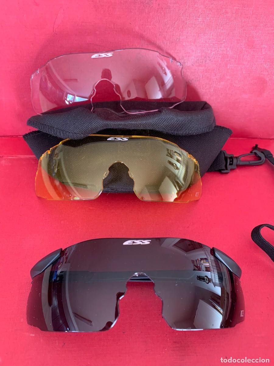 Vintage: GAFAS DE SOL ESS ICE Balistic Combat negras NUEVAS - Foto 3