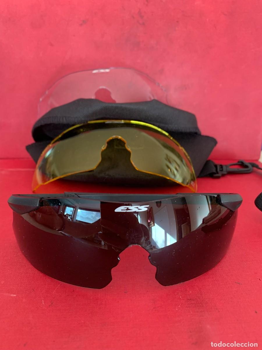 Vintage: GAFAS DE SOL ESS ICE Balistic Combat negras NUEVAS - Foto 5