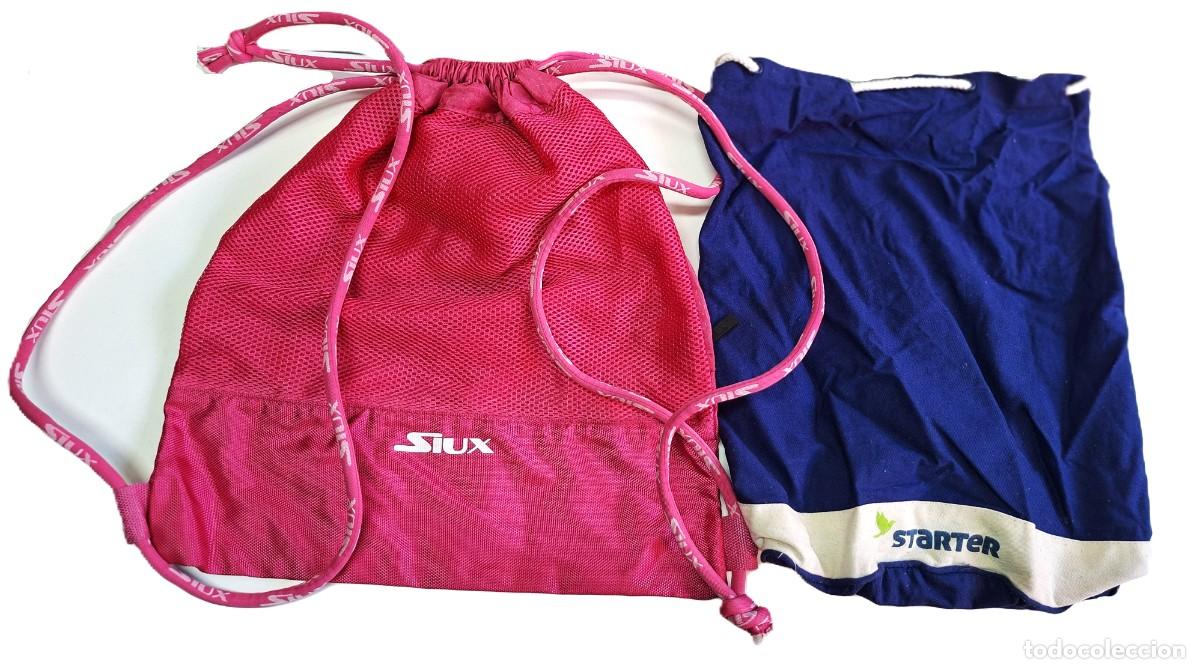 Vintage: LOTE DE 2 MOCHILAS DEPORTIVAS