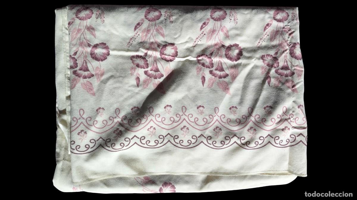 Vintage: JUEGO DE MANTELER&Iacute;A ANTIGUA DE LINO - 1 MANTEL Y 10 SERVILLETAS - - ESPA&Ntilde;A - A&Ntilde;OS 20/30