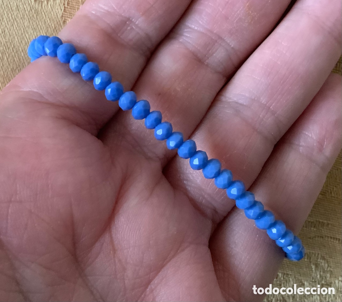 Vintage: PULSERA CRISTALES AZUL CLARO - Foto 4