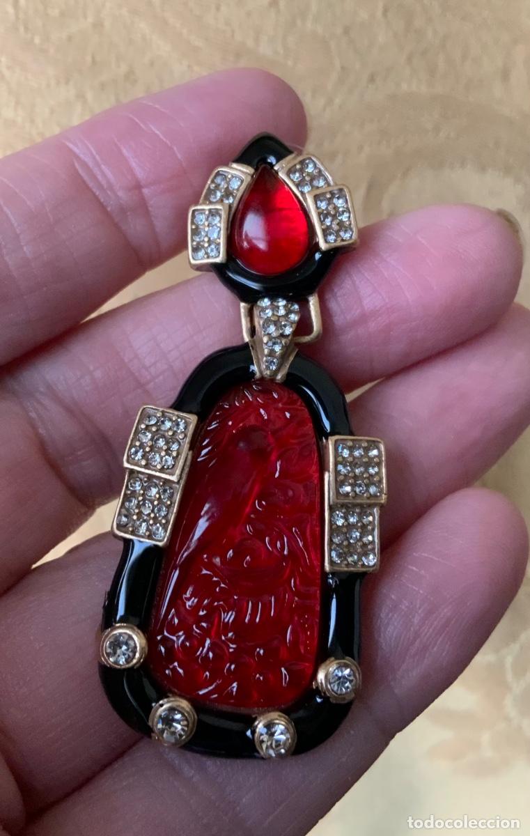 Vintage: PENDIENTES LARGOS MONET FIRMADOS - Foto 10