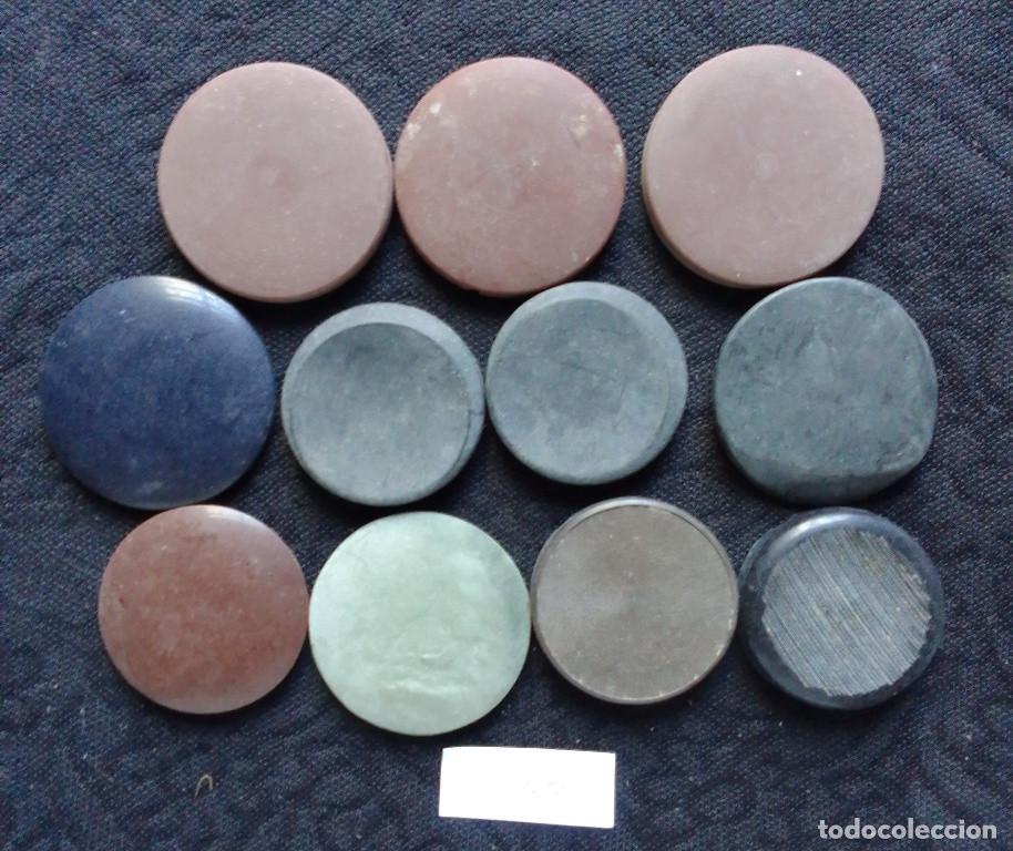 Vintage: Lote 11 botones grandes vintage