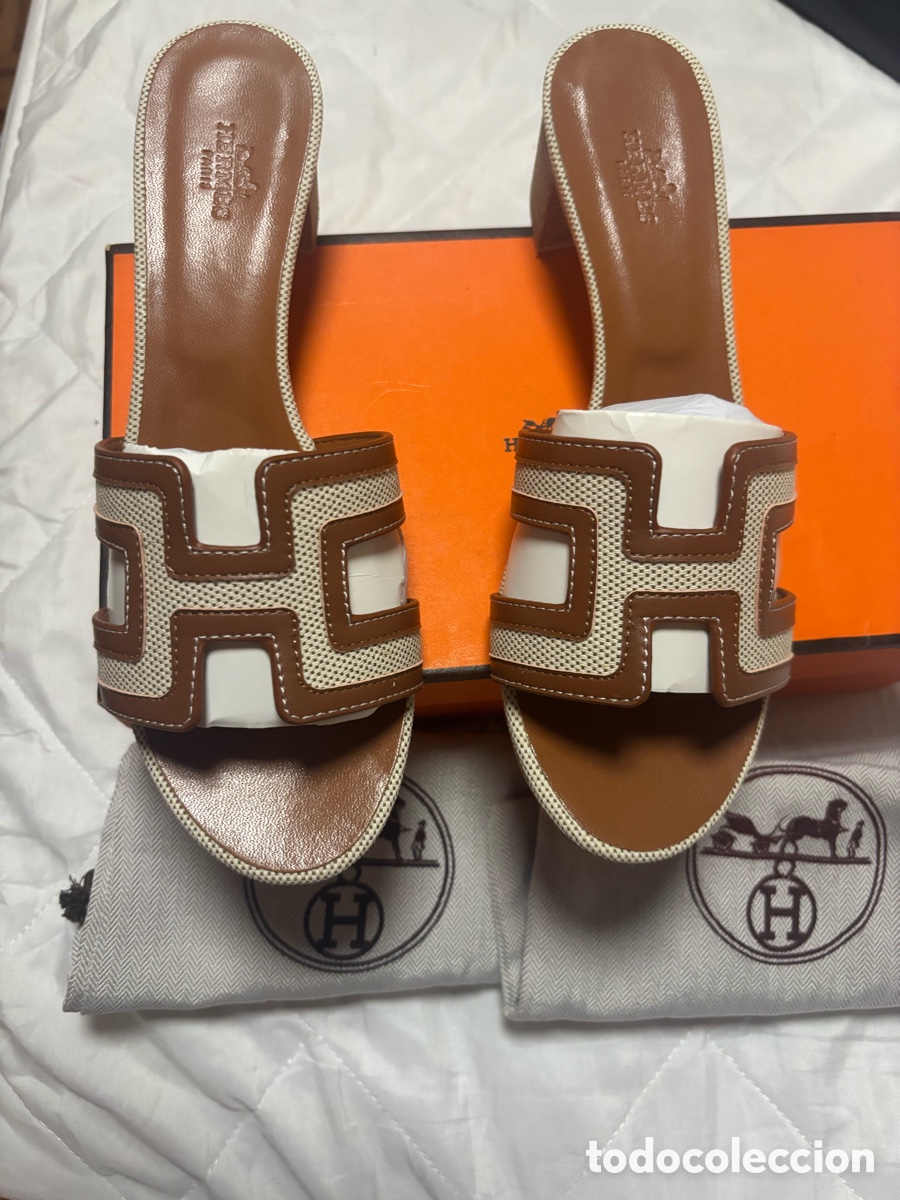 Vintage: Sandalias Or&aacute;n Hermes - Foto 2