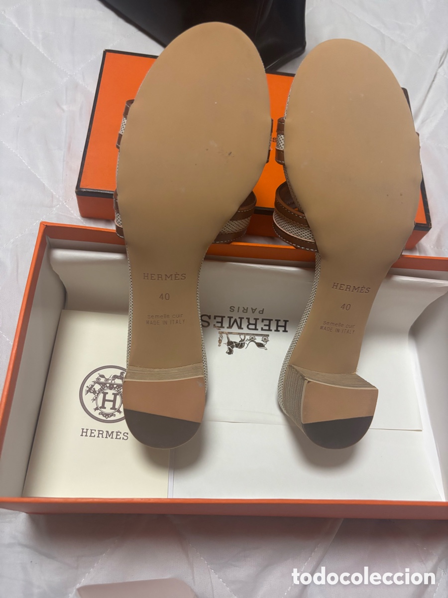 Vintage: Sandalias Or&aacute;n Hermes - Foto 3