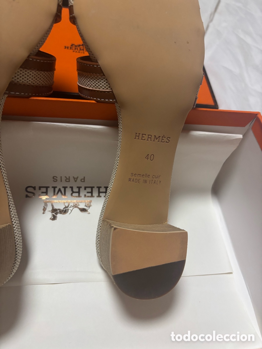 Vintage: Sandalias Or&aacute;n Hermes - Foto 4