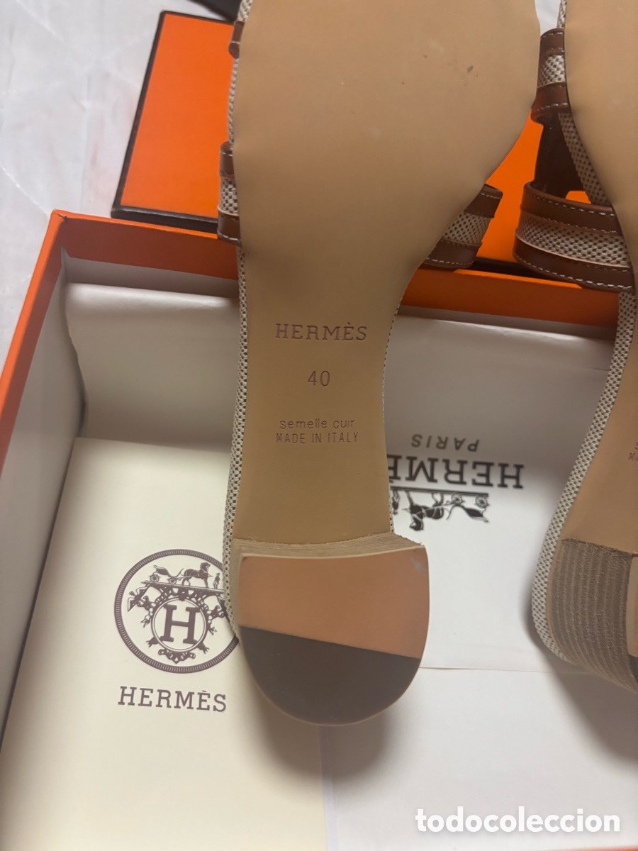 Vintage: Sandalias Or&aacute;n Hermes - Foto 5