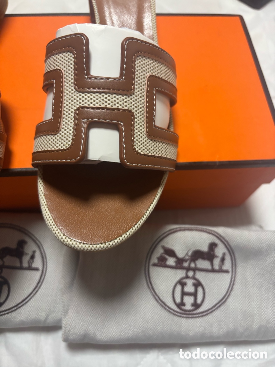 Vintage: Sandalias Or&aacute;n Hermes - Foto 7