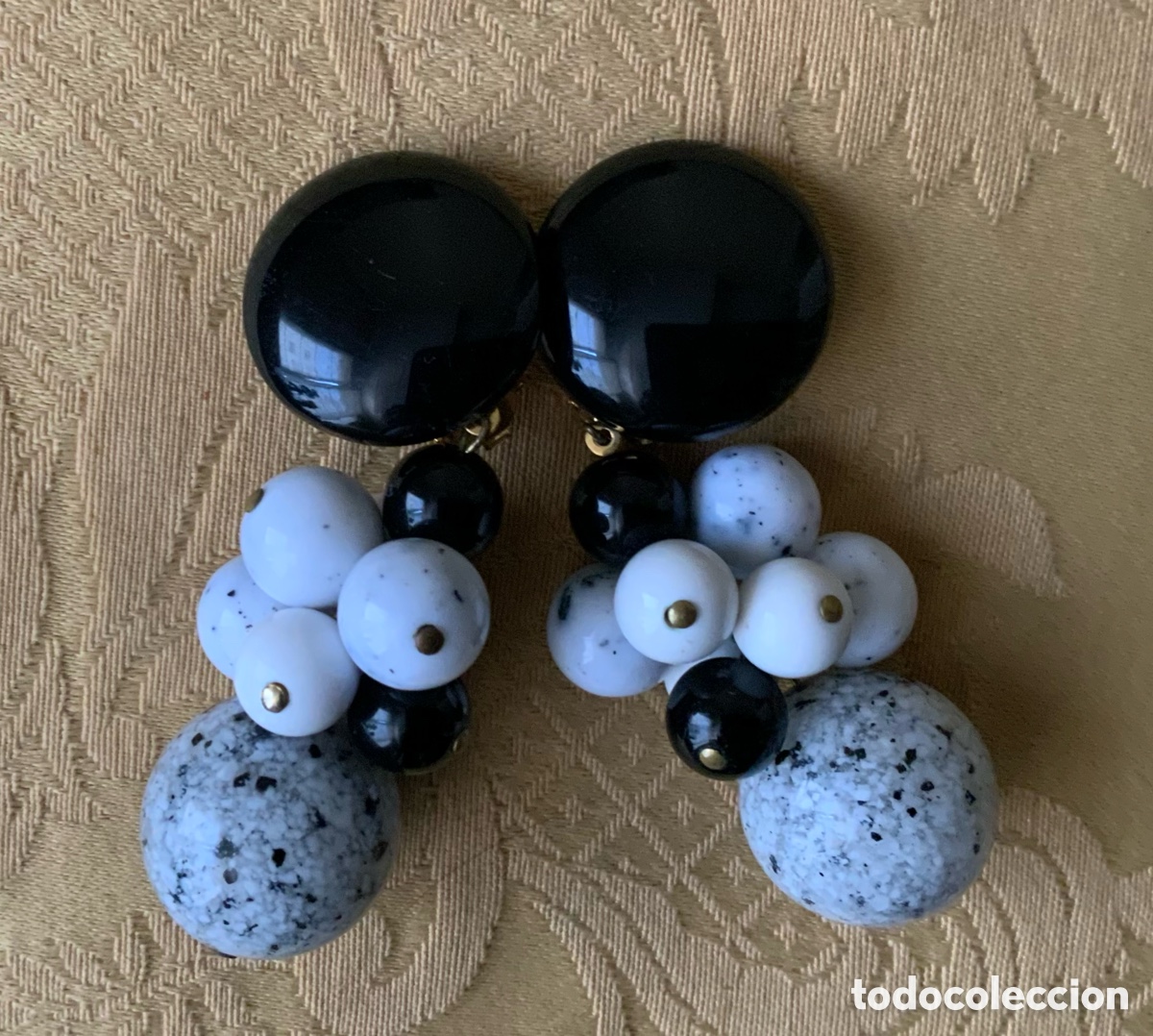 Vintage: PENDIENTES LARGOS PASTA VINTAGE
