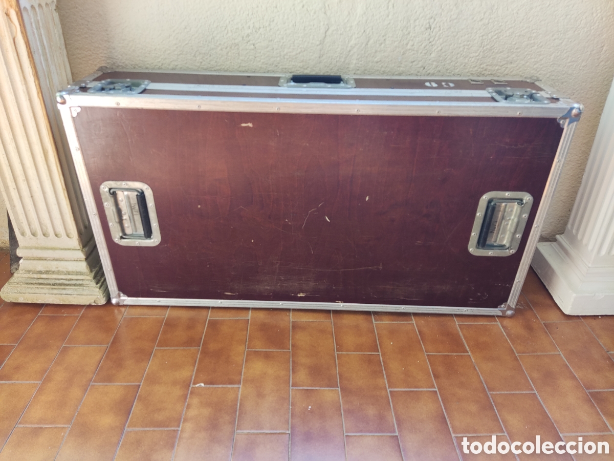 Vintage: Maleta Flight Case Transporte Rack DJ Sonido Maleta de transporte profesional (Flight Case) de mader