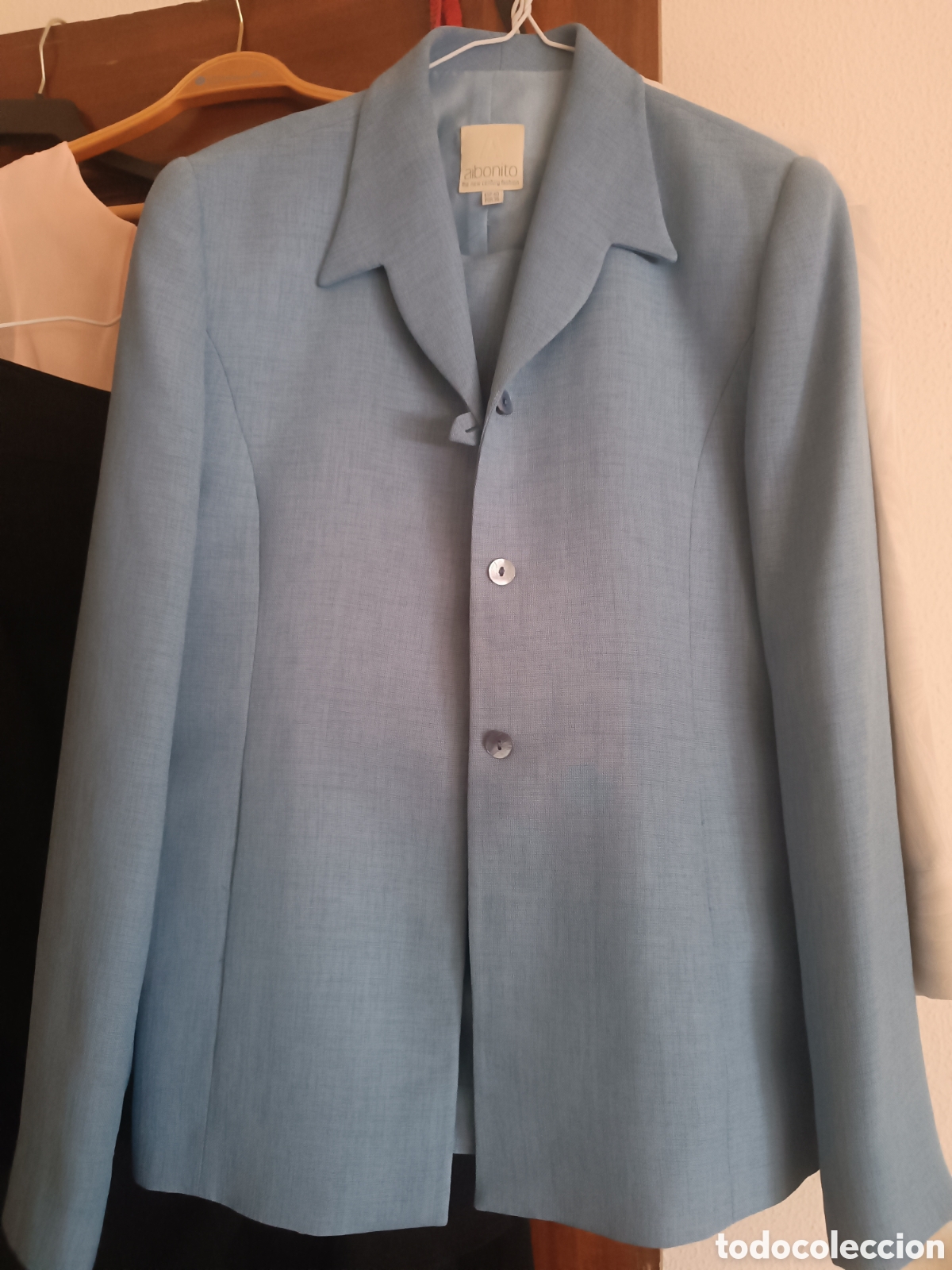 Vintage: Traje celeste claro marca al bonito