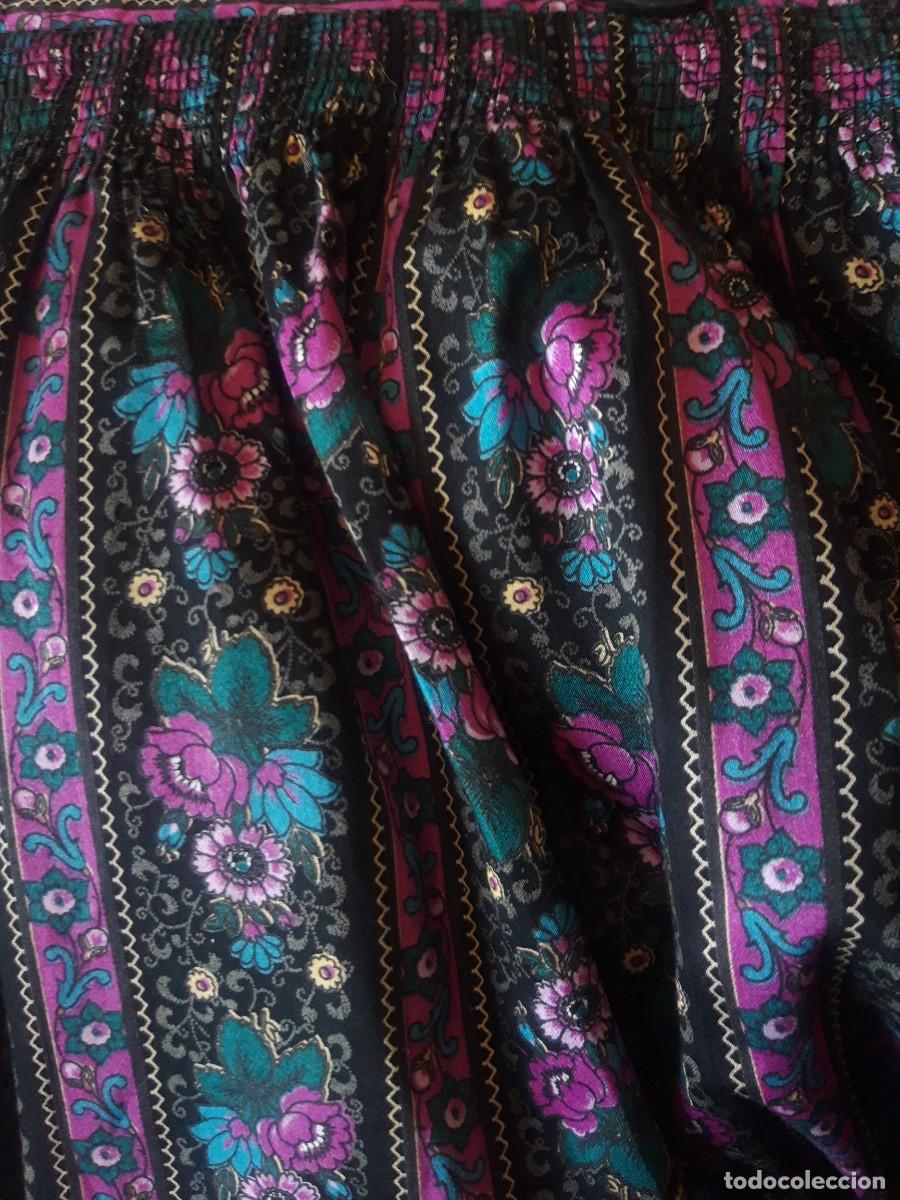 Vintage: Falda austriaca, en algodon, talla 42. - Foto 5