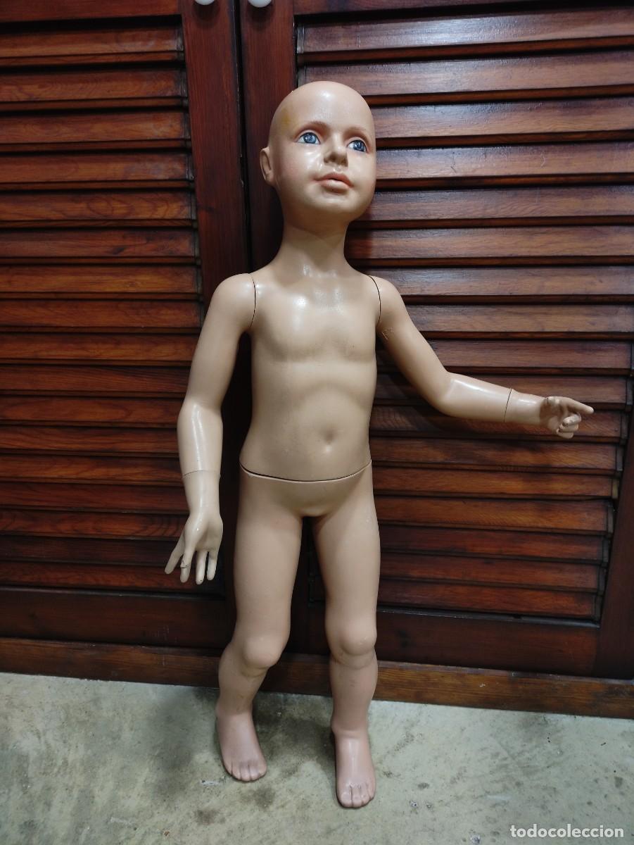 Vintage: Maniqu&iacute; ni&ntilde;o/a desmontable