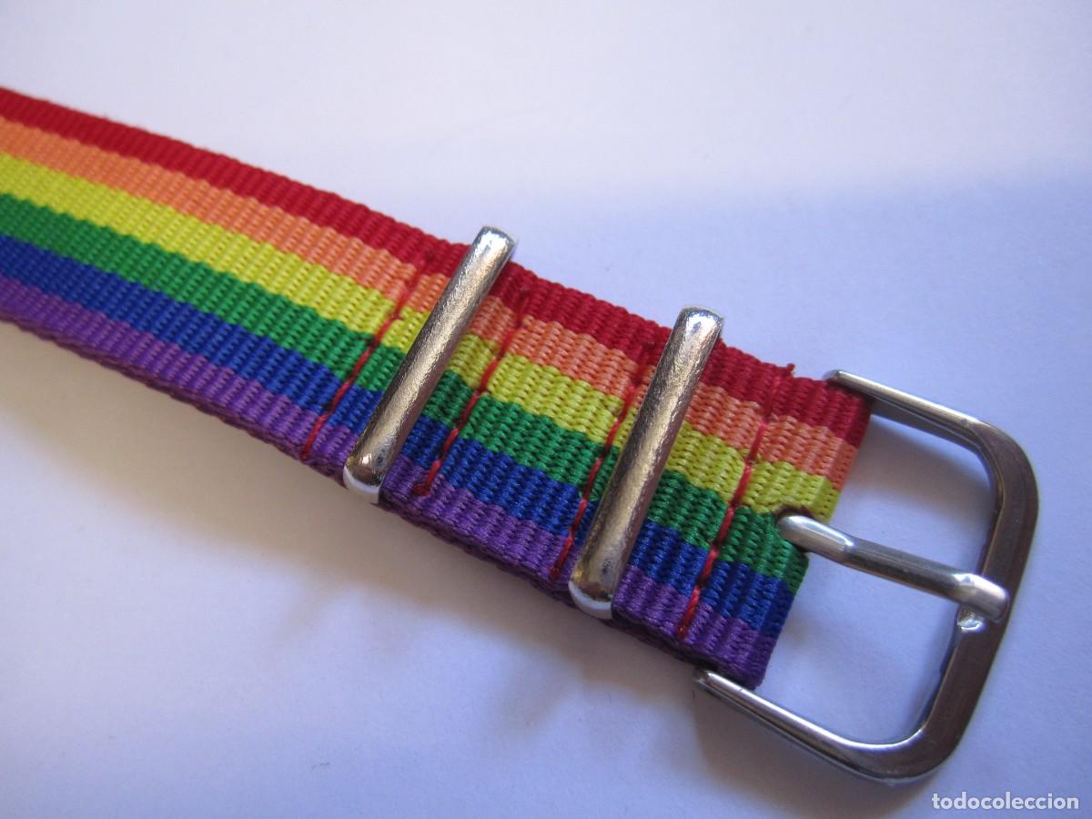 Vintage: pulsera orgullo gay arco iris - Foto 1