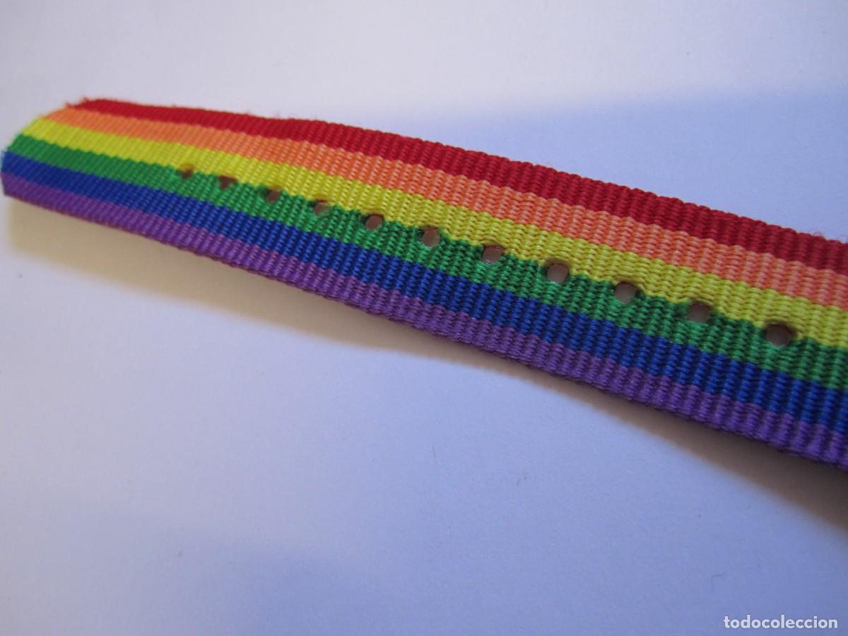 Vintage: pulsera orgullo gay arco iris - Foto 2