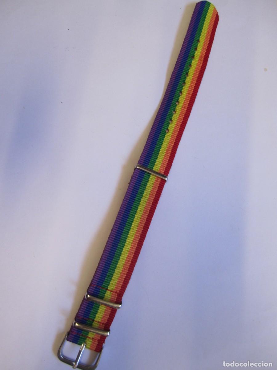 Vintage: pulsera orgullo gay arco iris - Foto 3