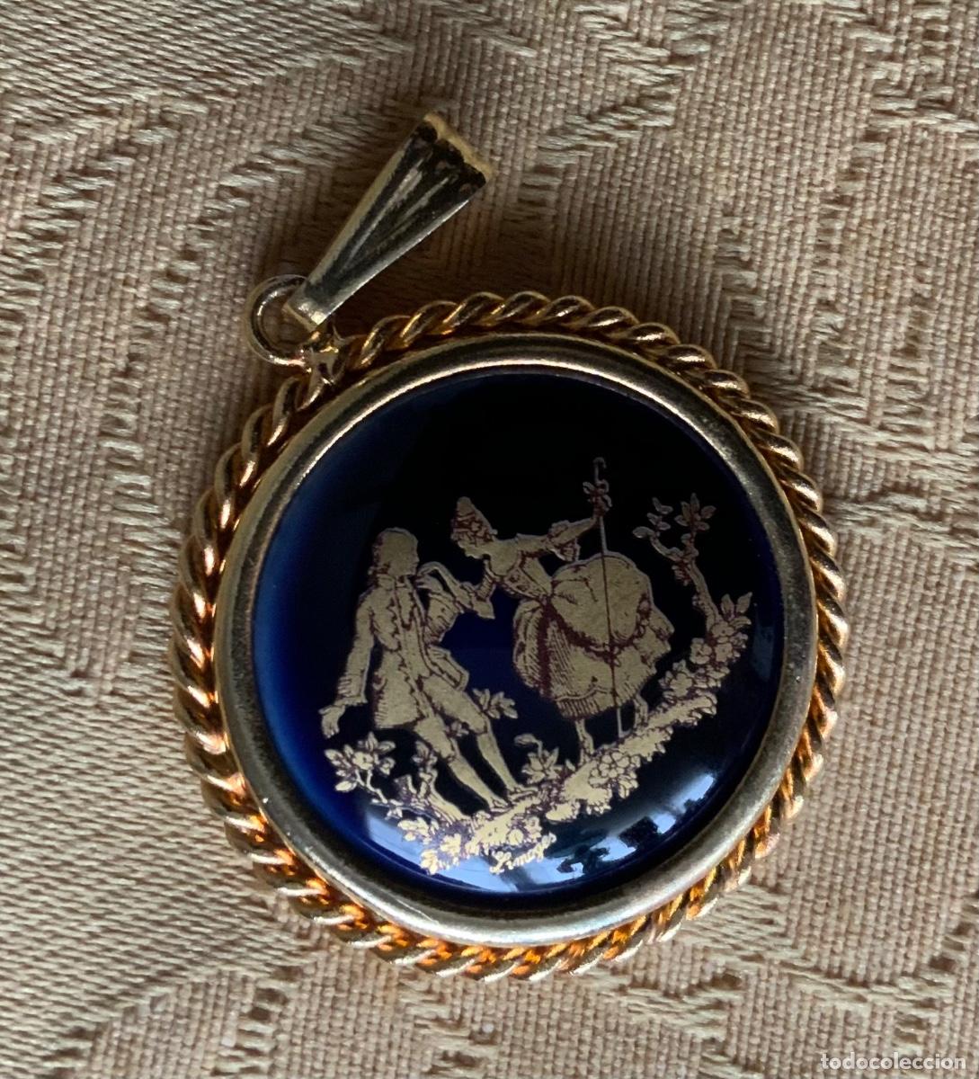 Vintage: COLGANTE LIMOGES CASTEL, FRANCE