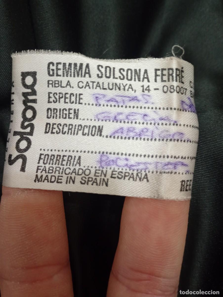 Vintage: Abrigo de vis&oacute;n en perfecto estado - Foto 4