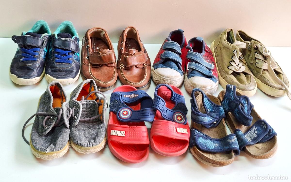 Vintage: Lote de zapatos infantiles talla 26-27