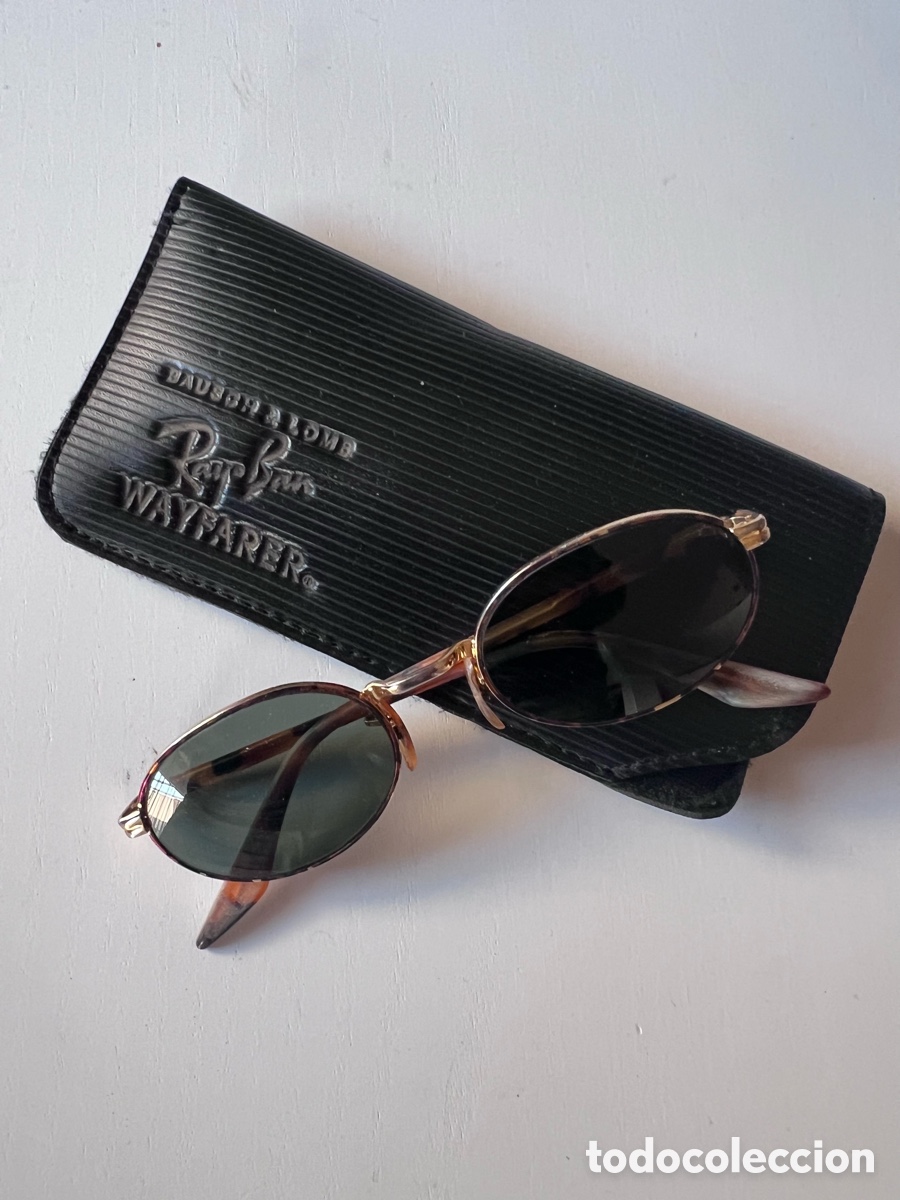Vintage: Gafas de Sol Ray-Ban Vintage (Finales 80s) - Ovaladas