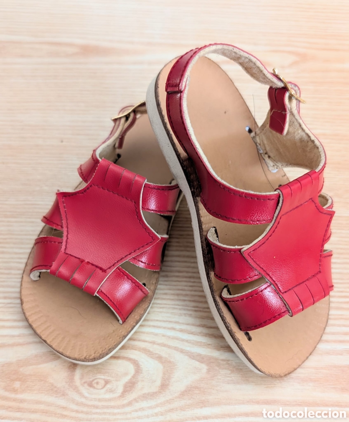 Vintage: Sandalias Infantiles Vintage Made in Spain &ndash; New Old Stock &ndash; Talla 19
