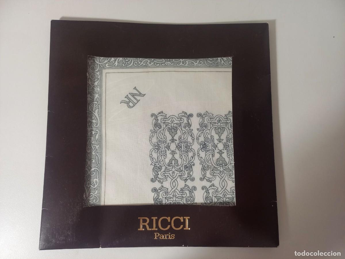 Vintage: PA&Ntilde;UELO VINTAGE NINA RICCI. 44x44 cm