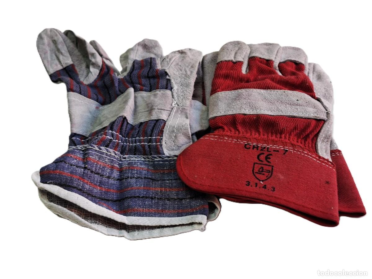 Vintage: GUANTES DE TRABAJO --- - Foto 1