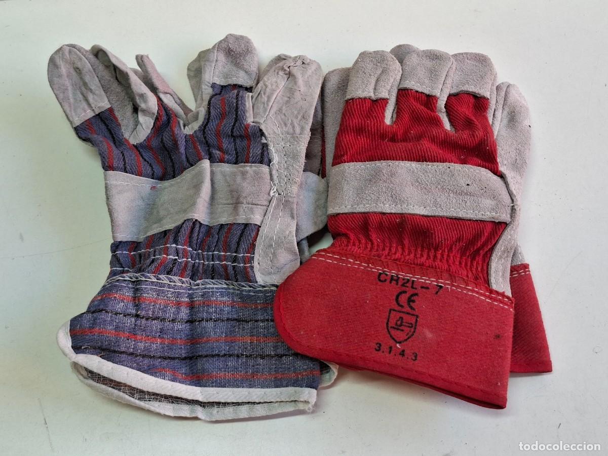 Vintage: GUANTES DE TRABAJO --- - Foto 2