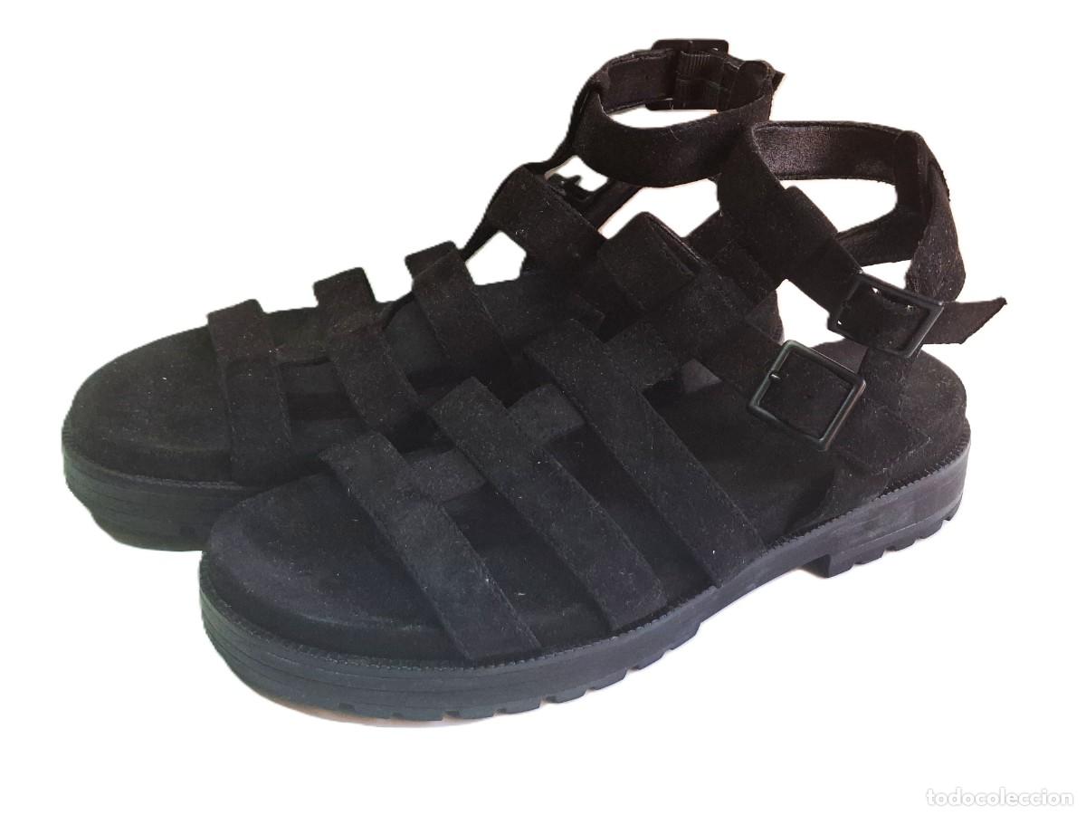 Vintage: SANDALIAS DE ANTE CATWALK TALLA 37