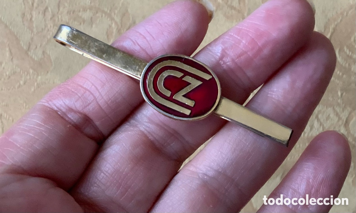 Vintage: PASADOR DE CORBATA VINTAGE C&Aacute;MARA DE COMERCIO DE ZARAGOZA - Foto 4