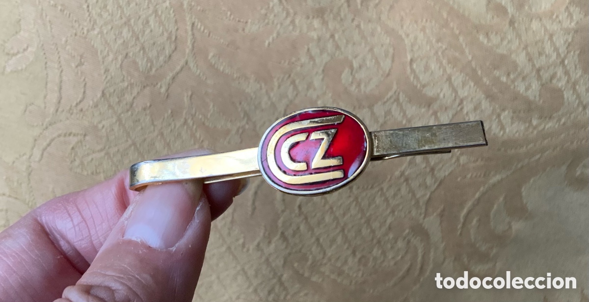 Vintage: PASADOR DE CORBATA VINTAGE C&Aacute;MARA DE COMERCIO DE ZARAGOZA - Foto 5