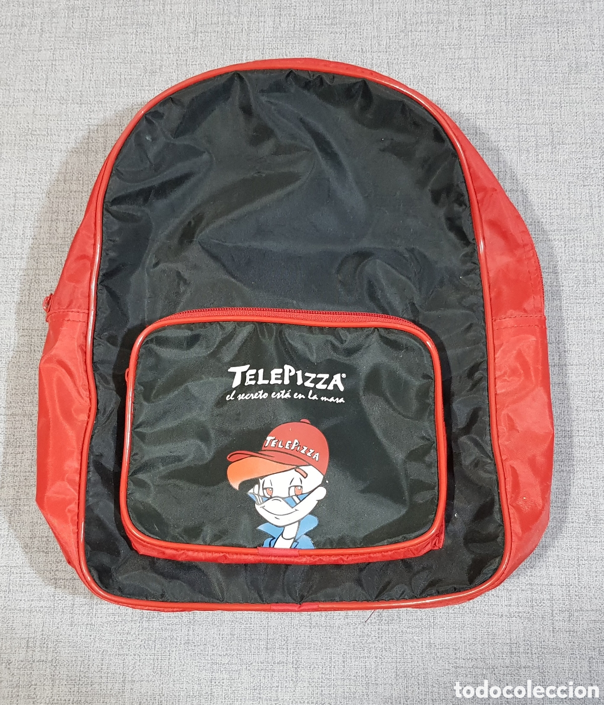 Vintage: MOCHILA PROMOCIONAL TELEPIZZA PIZZOLETO A&Ntilde;OS 90