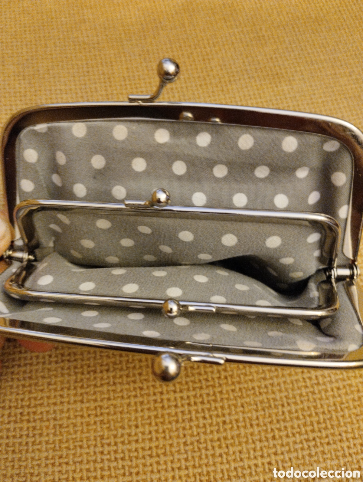 Vintage: Monedero antiguo grande - Foto 3