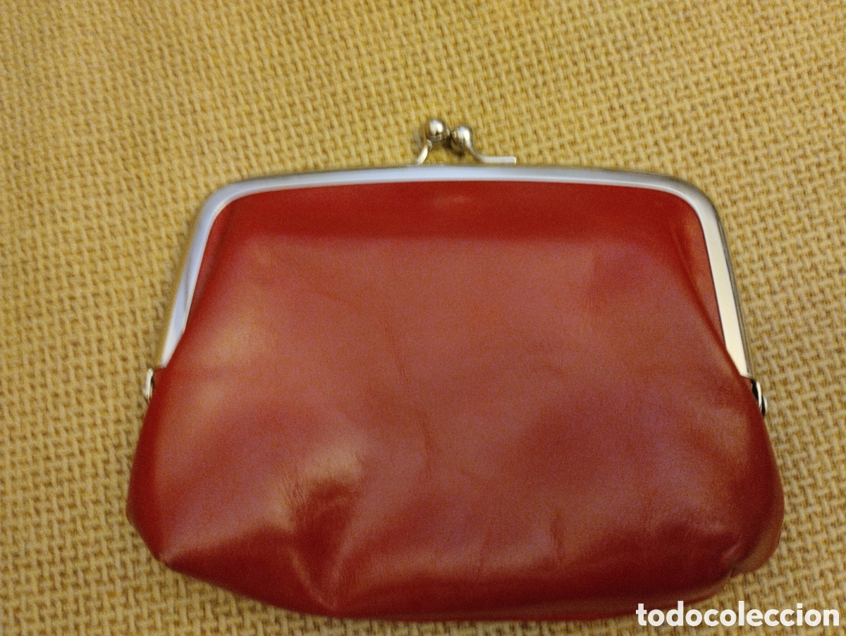 Vintage: Monedero antiguo grande