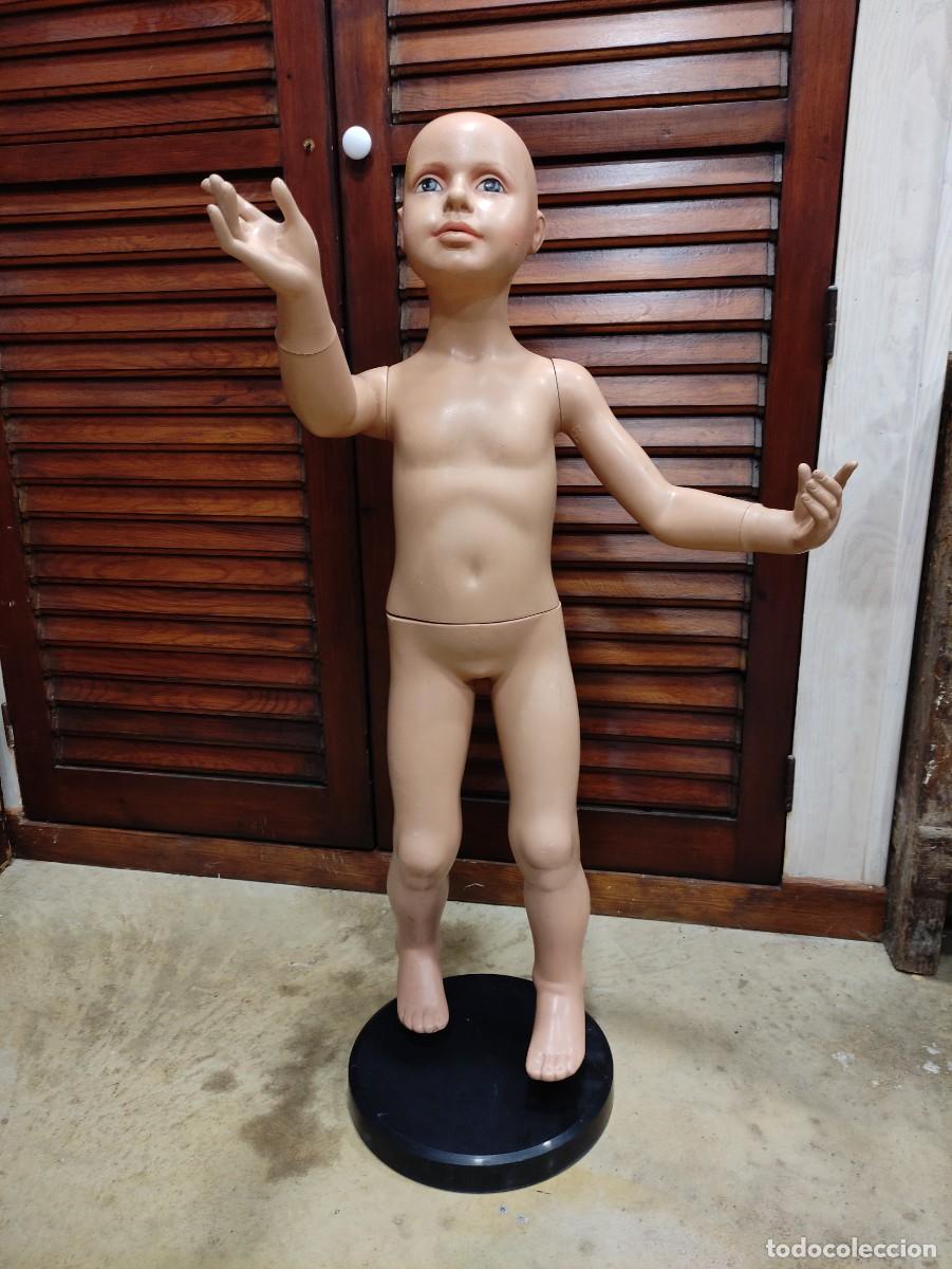 Vintage: Maniqu&iacute; ni&ntilde;o/a desmontable