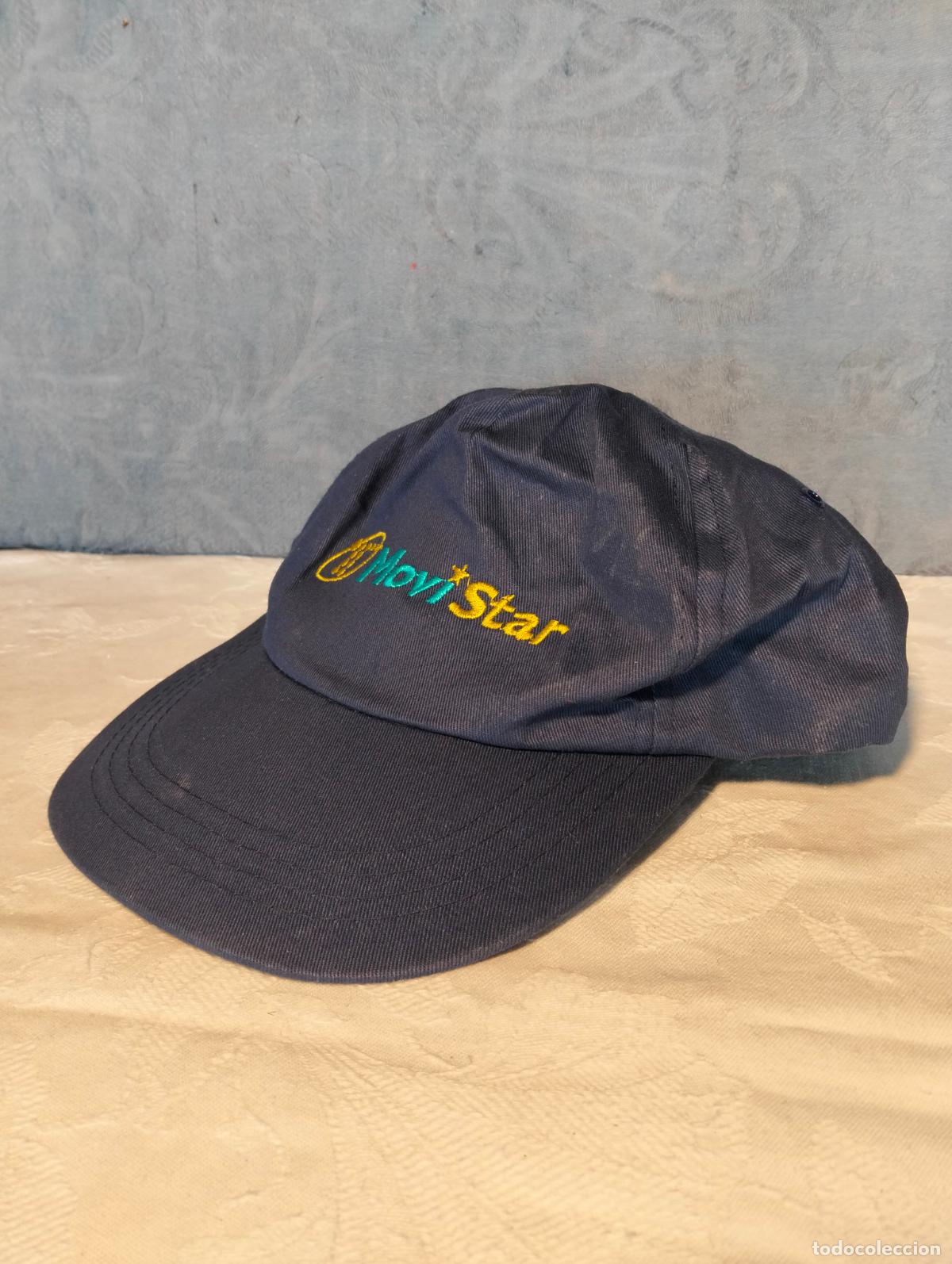 Vintage: Gorra vintage a&ntilde;os 90 azul movistar