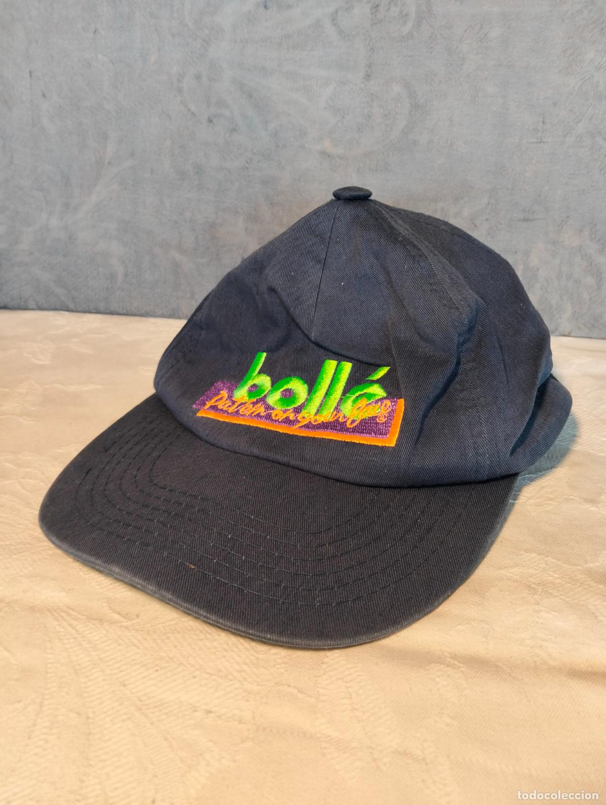Vintage: Gorra vintage a&ntilde;os 90 azul boll&eacute; pattern on your face
