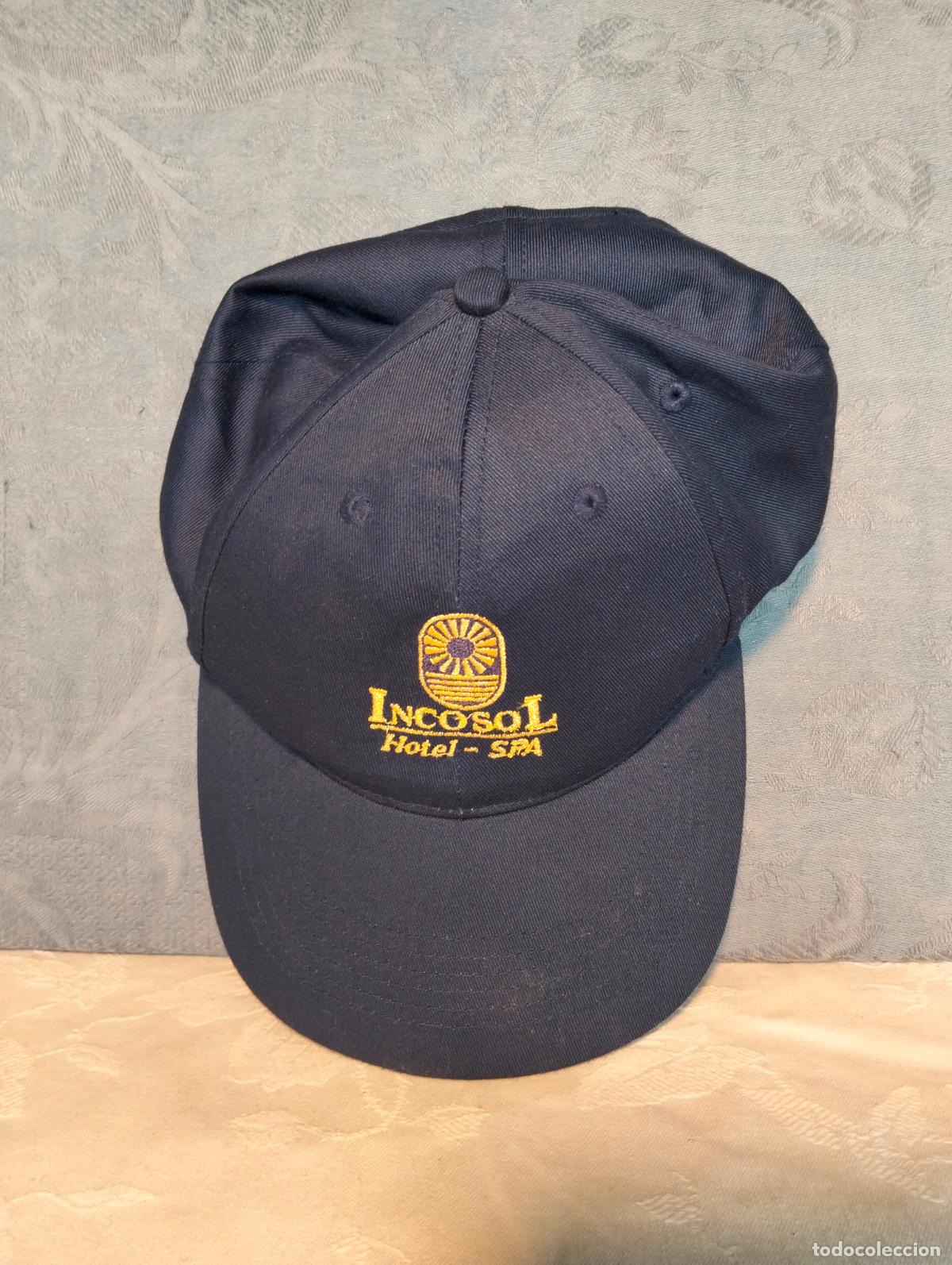 Vintage: Gorra vintage a&ntilde;os 90 azul incosol hotel spa