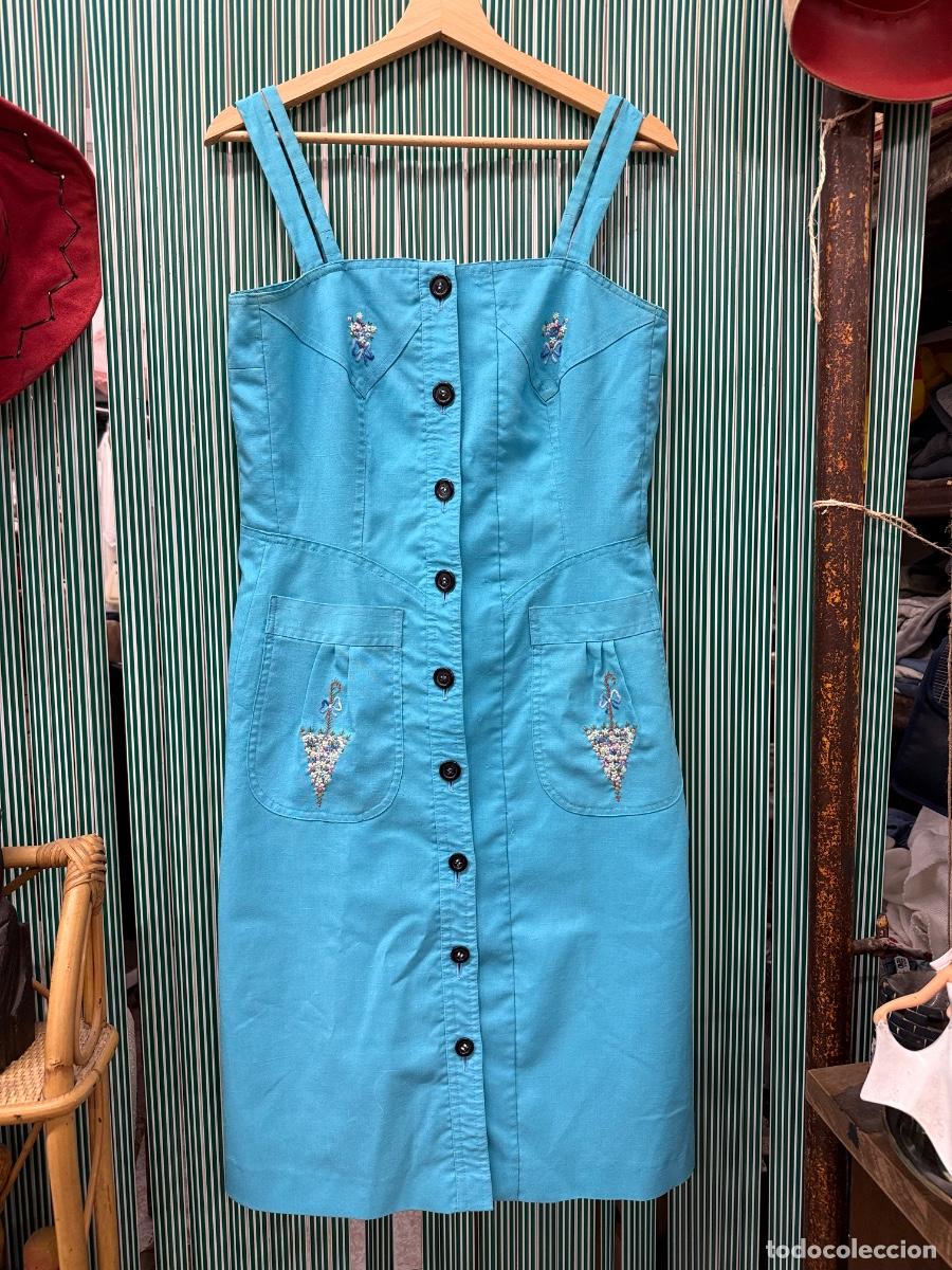 Vintage: Encantador vestido original Vintage. Alta costura Aragon SL. Ver medidas en descripcion completa