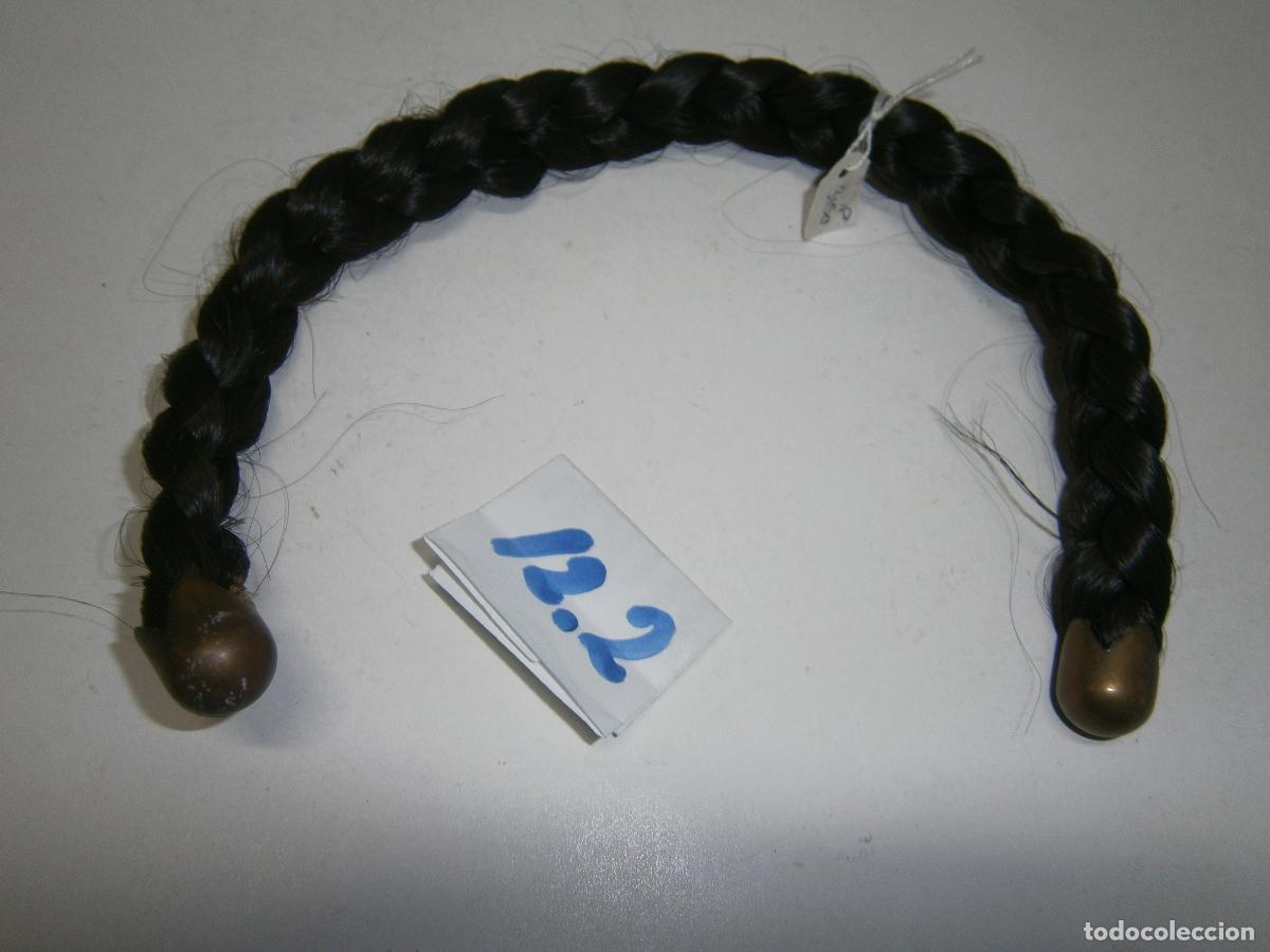 Vintage: DIADEMA TRENZADA DE PELO NUEVA SIN USAR