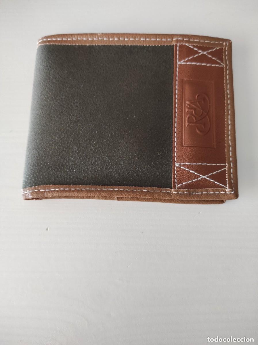 Vintage: CARTERA MONEDERO BILLETERO EN PIEL