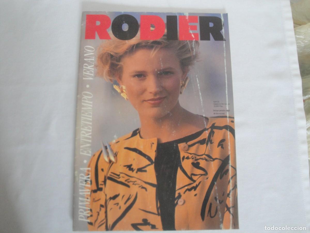 Vintage: Cat&aacute;logo Rodier. Primavera-Entretiempo-Verano 86. Se&ntilde;ora.