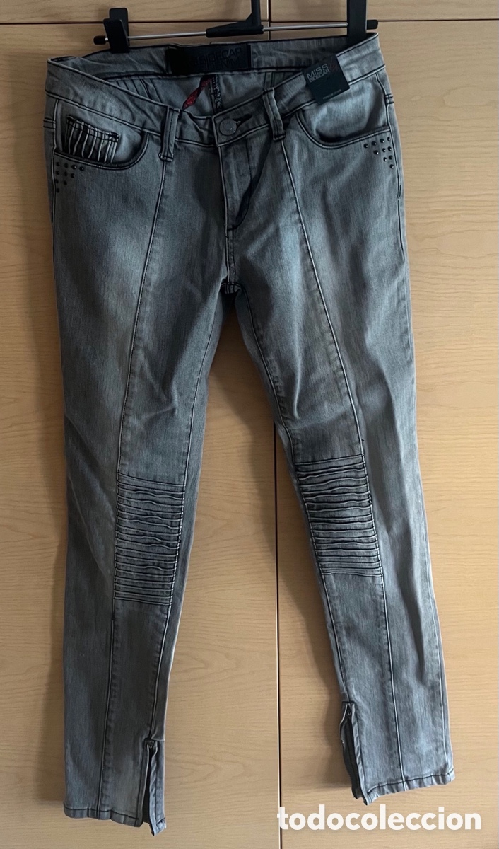 Vintage: Pantal&oacute;n vaquero miss sidecar nuevo