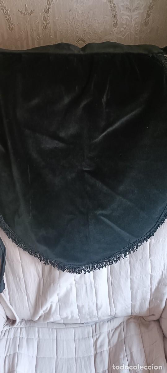 Vintage: Delantal de terciopelo,traje regional
