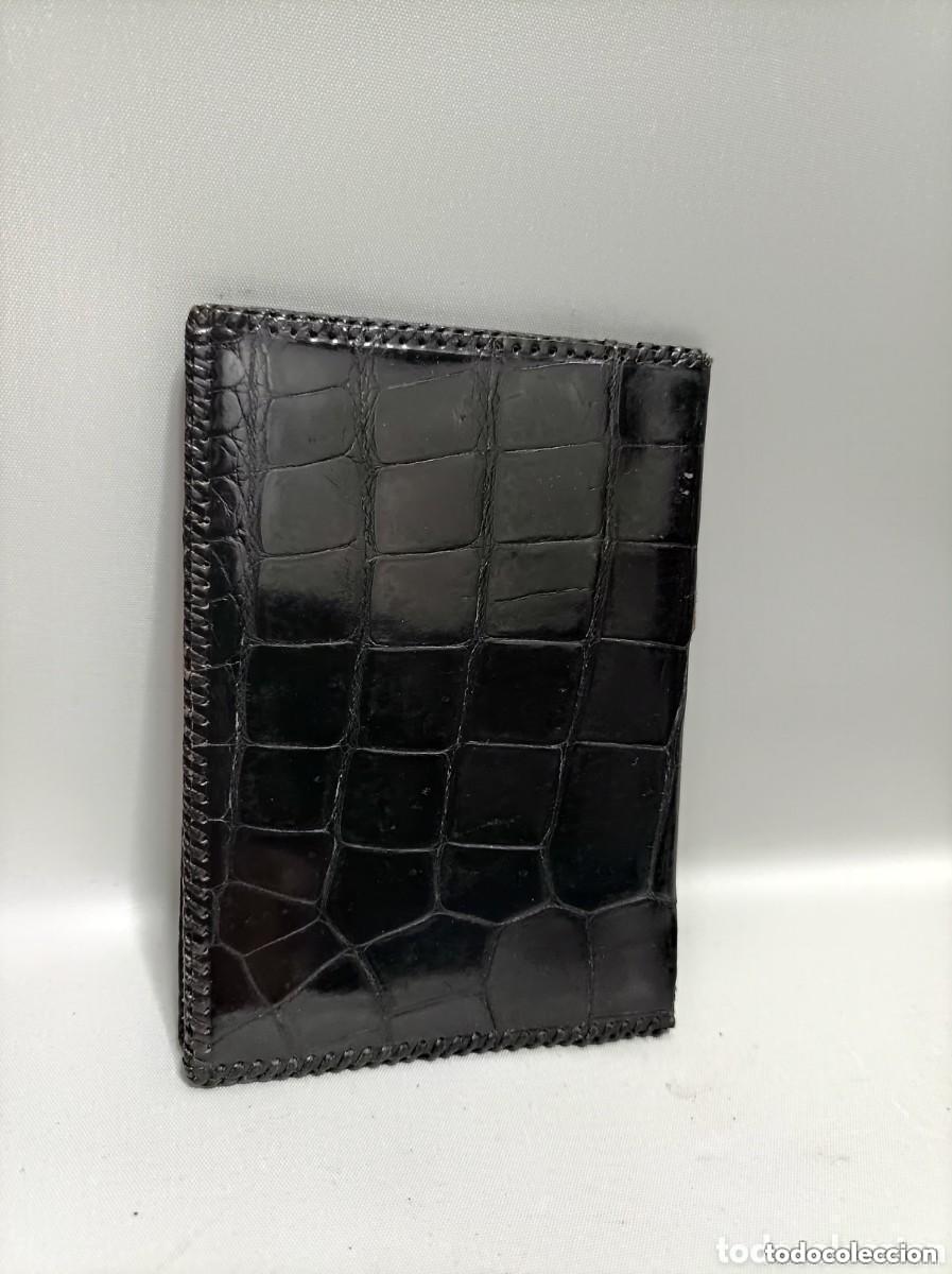 Vintage: Antigua cartera caballero en piel