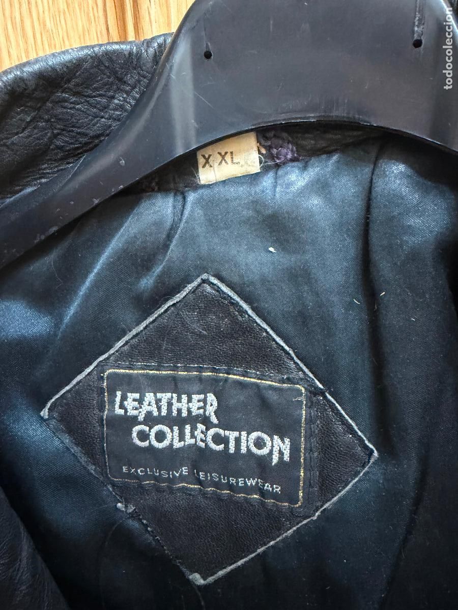 Vintage: Chaqueta chupa de cuero Leather collection - Foto 3